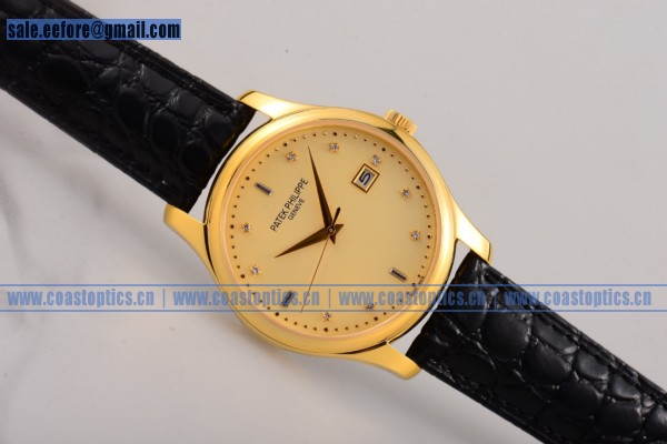 Patek Philippe Calatrava Watch Yellow Gold Replica 5108-GGB